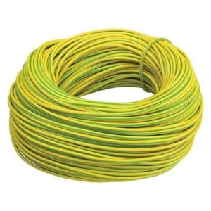 2.5mm2 Single core flexible copper cable for earthing - green