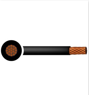 70mm2 Single core LSZH copper cable for Battery - black