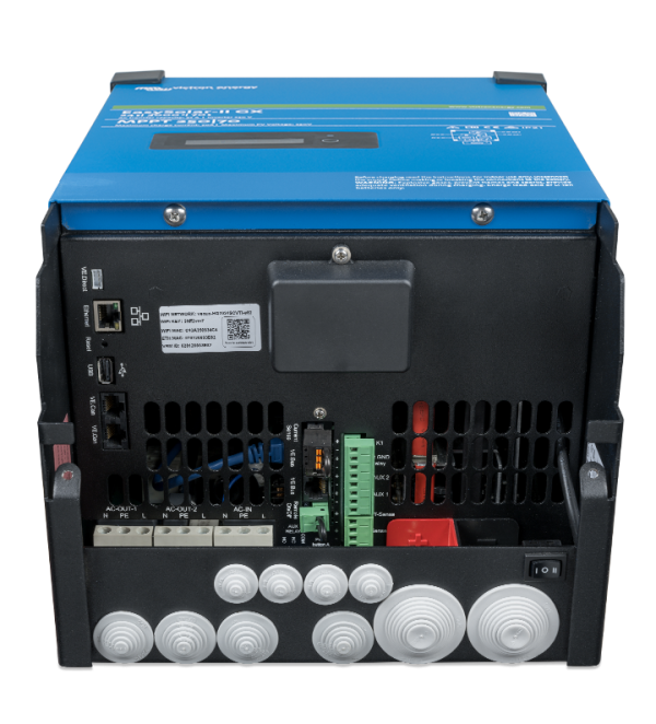 EasySolar-II20GX20conn.png EasySolar-II 48/5000/70-50 MPPT 250/100 GX